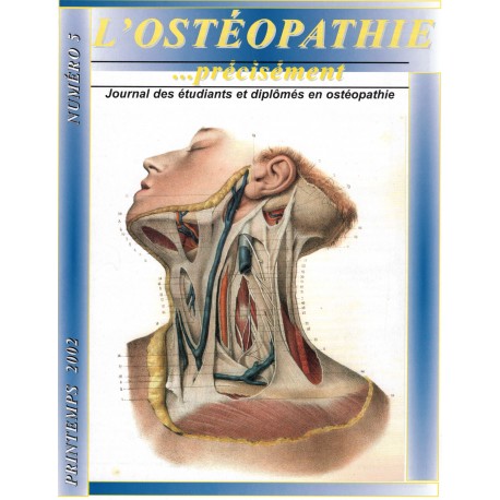 Journal Ostéopathie Précisément No5