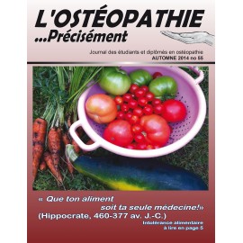 Journal Ostéopathie Précisément No55
